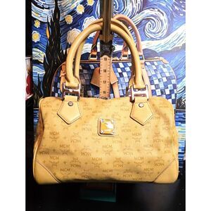 MCM Limited Edition Yellow Boston